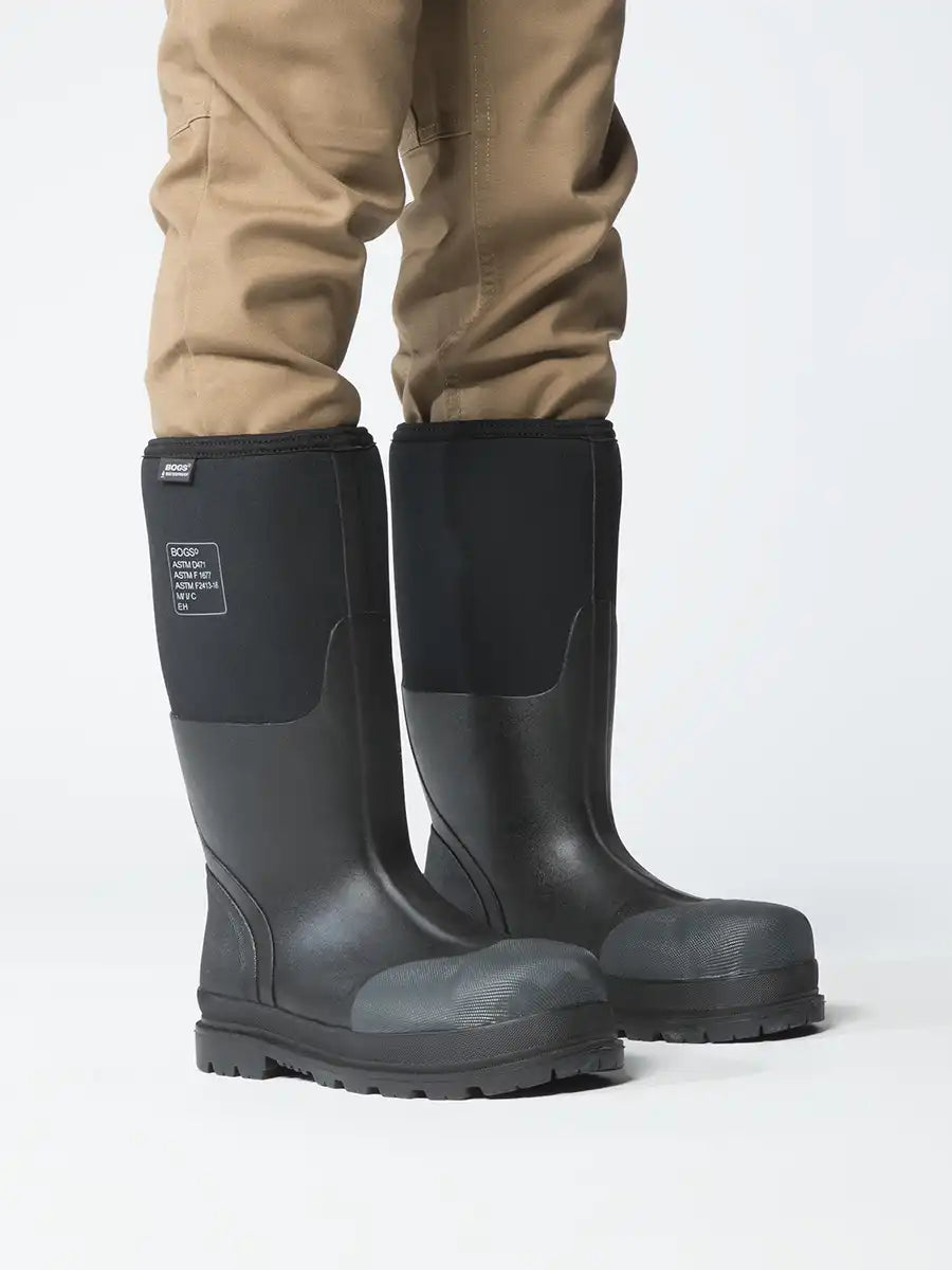 Men's Insulated Waterproof Work Boots Forge Steel Toe