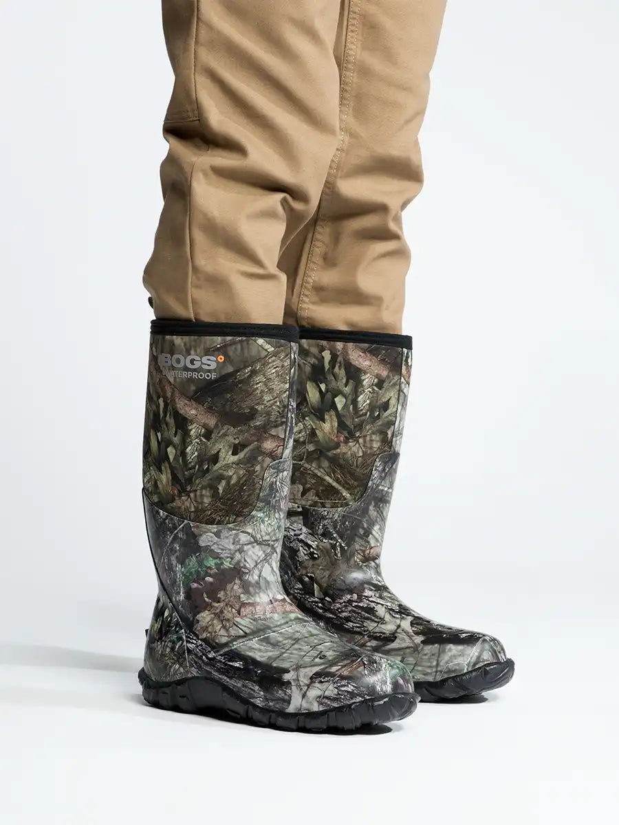 Men's Insulated Camo Boots Classic High Mossy Oak