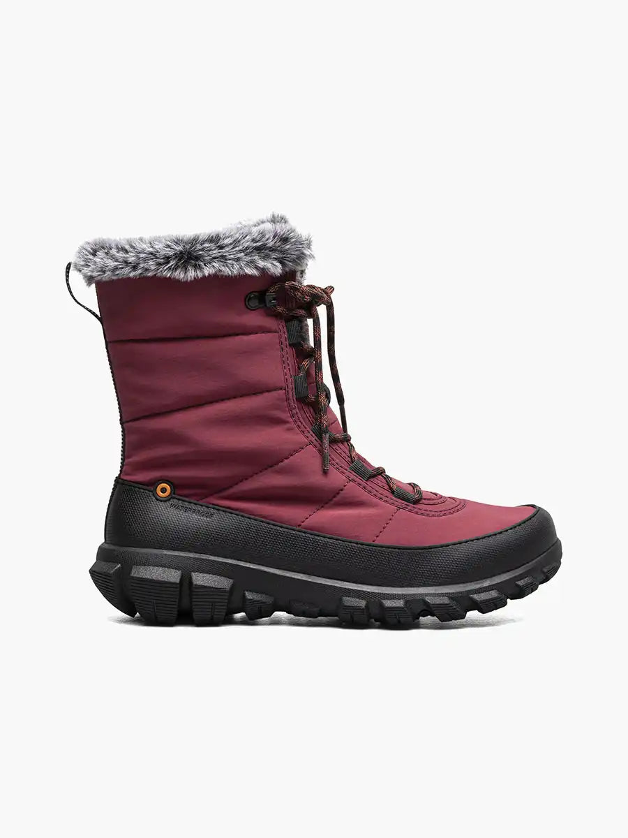 Women's Waterproof Boots Cedar Quilt Lace