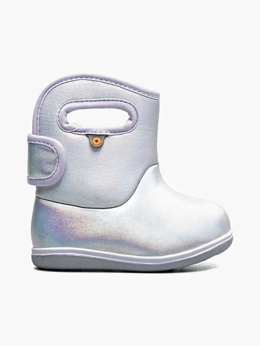 Baby Boots Baby Bogs II - Holographic Silver