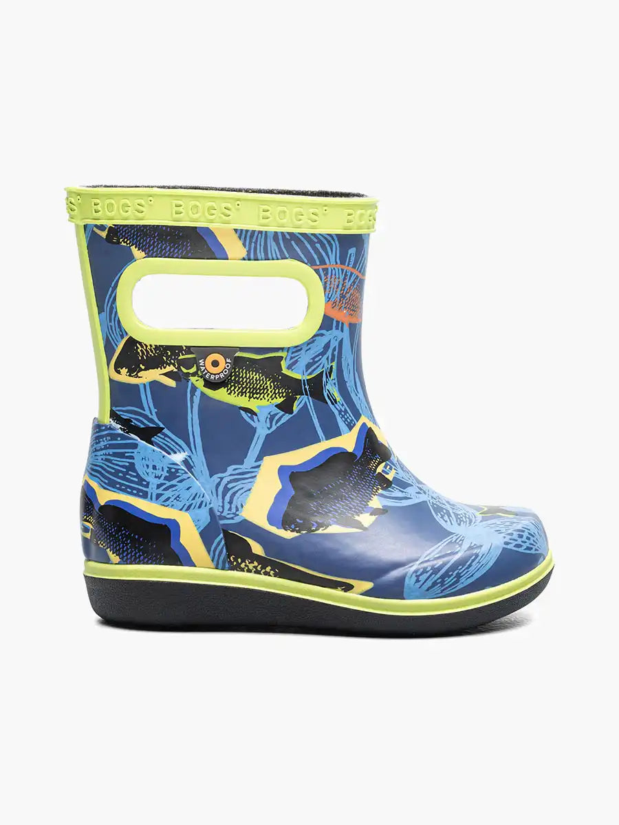 Kids' Rain Boots Skipper II Fish