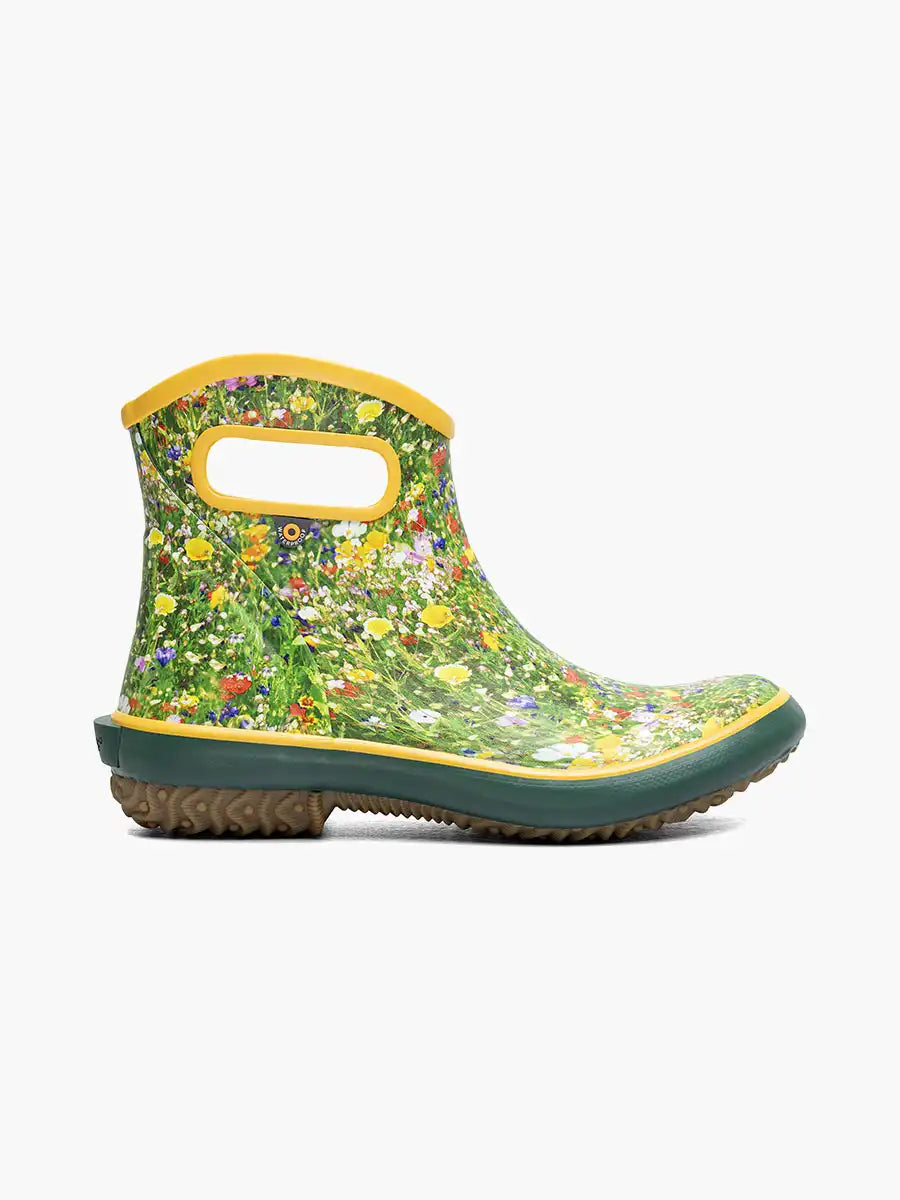Women's Garden Boots Patch Ankle Garden