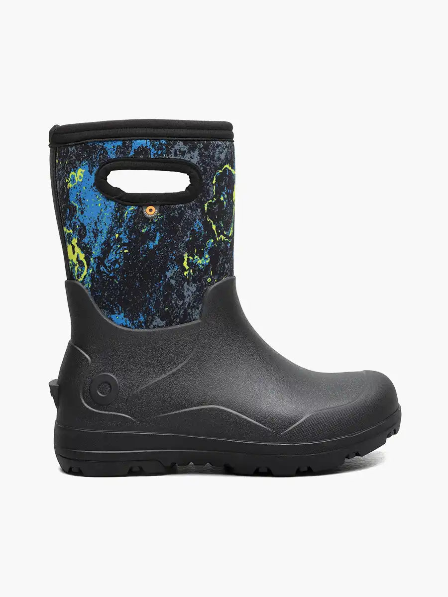 Kids' Winter Boots York Seamless Acid Camo