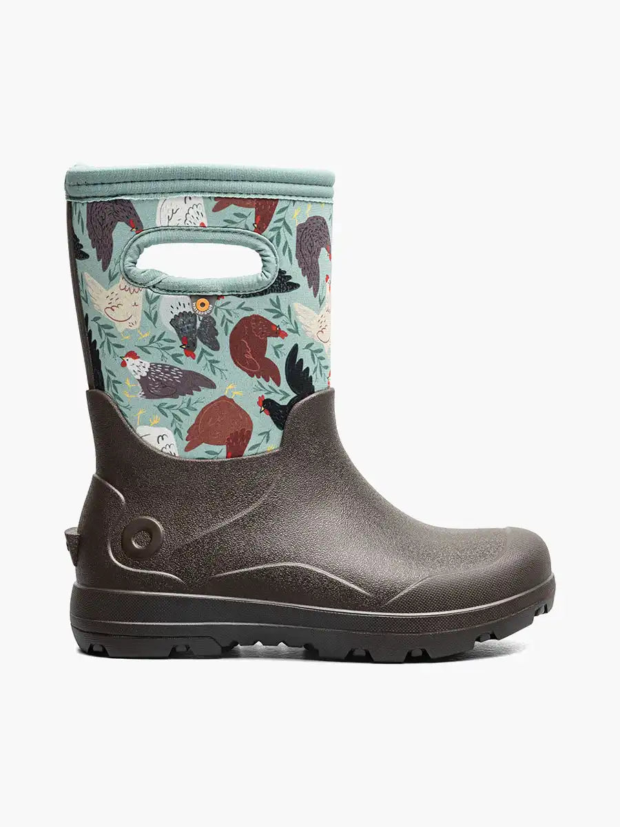 Kids' Winter Boots York Seamless - Chicken Party