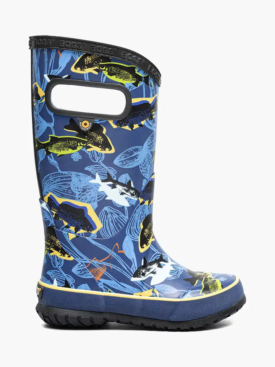 Kids' Rain Boots Rainboot Fish