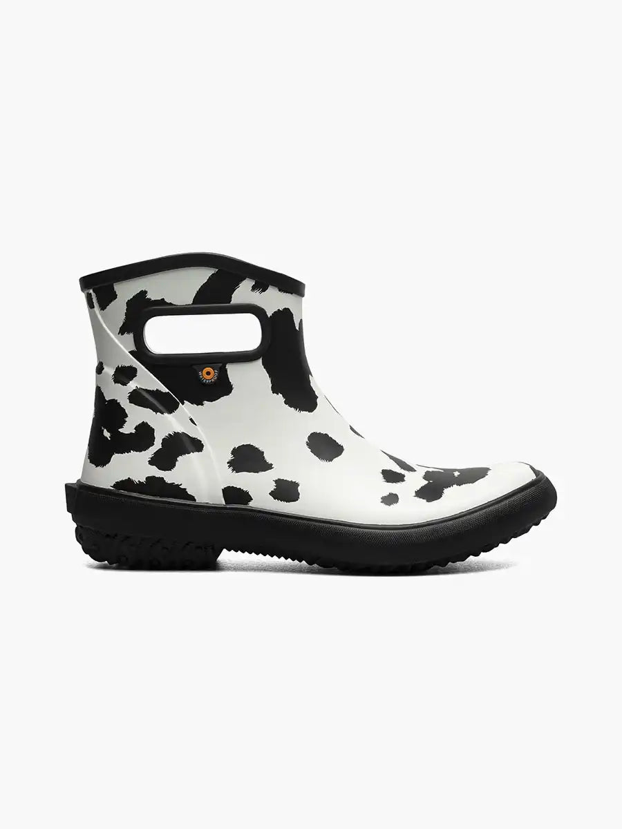 Women's Garden Boots Patch Ankle Cow
