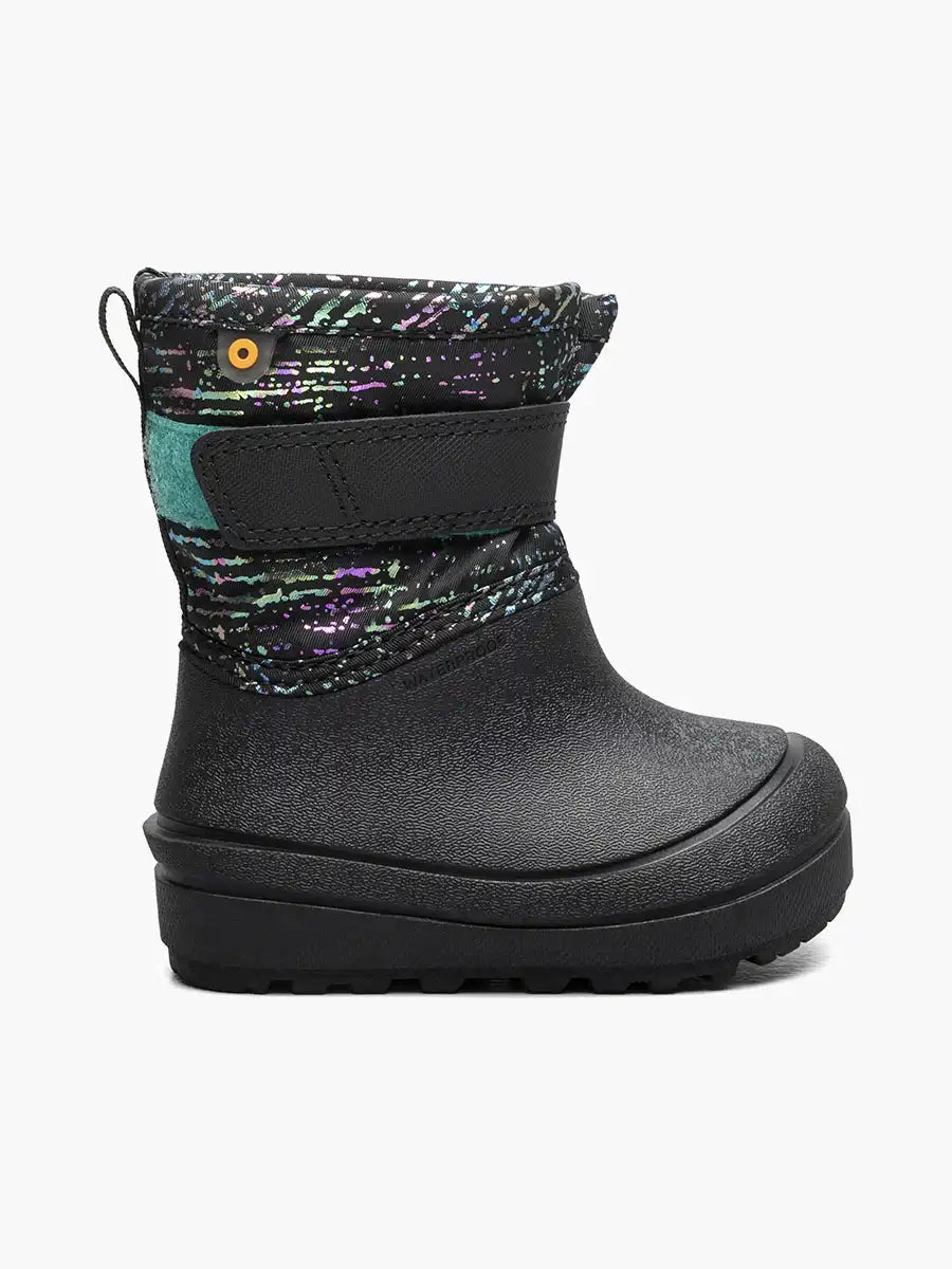 Baby Boots Baby Snow Shell - Metallic Stripes
